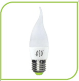 016.4204 Лампа светодиодная LED-СВЕЧА НА ВЕТРУ-standard 5Вт 230В Е27 4000К 450Лм ASD
