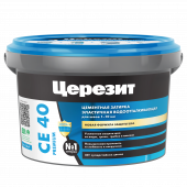 Церезит CE40 Aquastatic 49 кирпичная  2 кг ВЕДРО