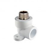 Угольник с креплением PPR 20х1/2" Н  (80/20шт)