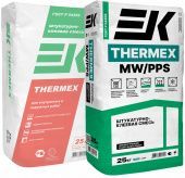 Клей для минеральной плиты и ПСБ EK THERMEX (25 кг) упак 60 шт