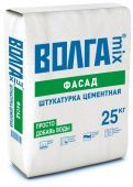  ВОЛГАmix ФАСАД  цементная штукатурка (25 кг) 