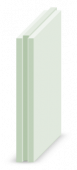 Плита пазогребневая полнотелая гидро МАГМА, ПГП (667*500*80 мм) упак  10м2