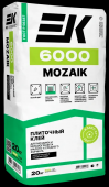 Клей для мозайки, БЕЛЫЙ EK 6000 MOZAIK (5 кг)