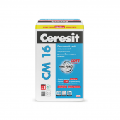 Клей для керамической плитки CERESIT СМ 16 (5 кг) упак 4 шт