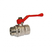 Кран шаровой 1/2" вн/нар рукоятка