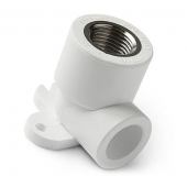 Угольник с креплением PPR 25х1/2" В 