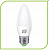 016.5019 Лампа светодиодная LED-СВЕЧА-standard 7.5Вт 230В Е27 6500К 675Лм ASD