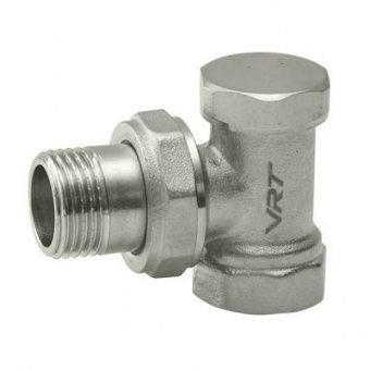 Клапан запорный 1/2" угловой  VRT