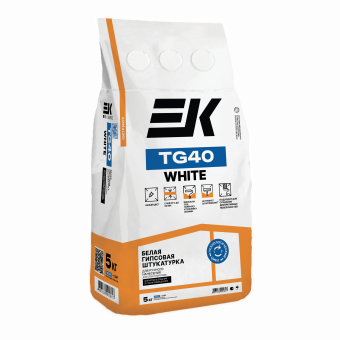 5кг                 Штукатурка TG40 WHITE 
